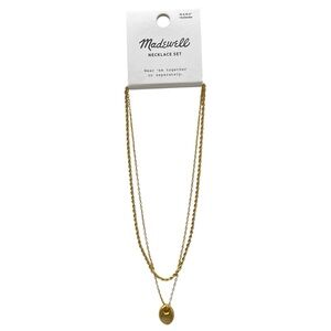 NWT Madewell necklace set
